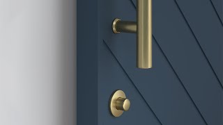 Sliding Barn Door Locks – A Simple Way To Add Privacy [upl. by Anastase48]