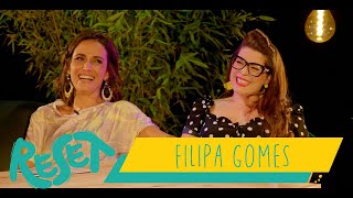 RESET 23  Filipa Gomes  quotEu sou muito pouco gentil comigoquot [upl. by Schinica]