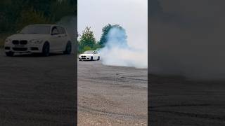 BMW M135i Drifting Donuts Burnout [upl. by Libre]