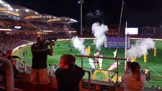 Adelaide Oval Crows Lightshow [upl. by Matheson30]