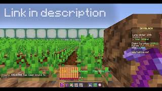 ULTIMATE Farming AutoFarm Macro Mod Hypixel Skyblock September 2024 [upl. by Haduj851]