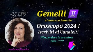 Gemelli ♊️ Oroscopo Annuale 2024 [upl. by Assirec123]