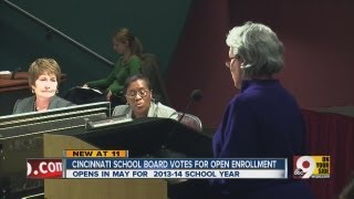 CPS approves open enrollment in vote [upl. by Namaan]