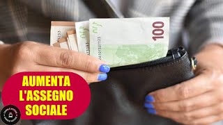 Aumento dellassegno sociale INPS maggiori entrate per I pensionati da gennaio [upl. by Rubin]