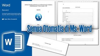 Cara Membuat Daftar Isi Daftar Gambar Daftar Tabel Otomatis pada Makalah Tugas Akhir dan Skripsi [upl. by Aelat]