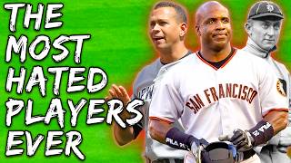 The Most Hated Players in Baseball History [upl. by Eleda]