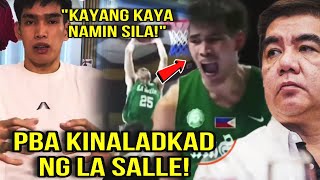 MENSAHE NI KQ SA PBA KAYANG KAYA TALUNIN NG LA SALLE ANG PBA GUSTO PA NG REMATCH KAY BELGA [upl. by Fairleigh]