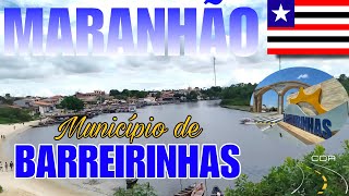 Conheçam o Município de BARREIRINHAS no Maranhão Ruas avenidas e o novo aeroporto [upl. by Annil]