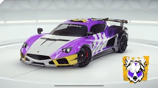 Asphalt 9  New Mazzanti evantra millecavalli drive syndicate 4 decal Update 22🔥 [upl. by Ynnot524]