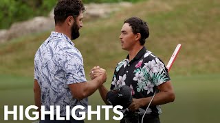 Highlights  Jon Rahm vs Rickie Fowler  WGCDell Match Play  2023 [upl. by Chryste]