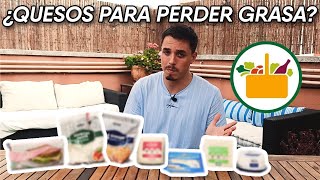 Los QUESOS más SALUDABLES para PERDER GRASA🧀🔥  Edición Mercadona💚 [upl. by Aleel]