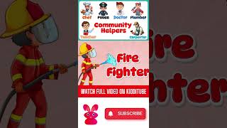 Community Helper  kids Video [upl. by Llenroc]