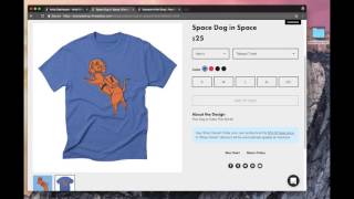 Threadless Tutorials  Artist Shops Product Creation [upl. by Suidualc829]