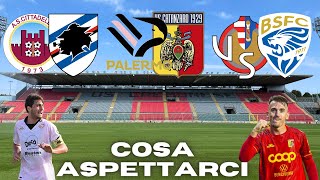 COSA ASPETTARCI DALLA 22 GIORNATA DI SERIE B PALERMO CATANZARO CITTADELLA SAMPDORIA [upl. by Arelus61]