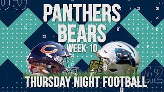 Will Panthers Adam Thielen Eat Vs Bears Defense  Thursday Night Football Preview [upl. by Aiello694]