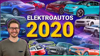 Elektroautos 2020 🚗⚡Übersicht mehr als 30 neue EAutos [upl. by Seroled]