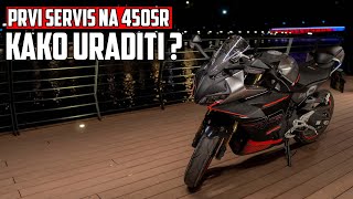 Servisiram CFMoto 450SR  Prvi servis  Kako ga uraditi sam [upl. by Essined758]