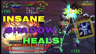 Vampiric Embrace OWNS on Loatheb Shadow Priest Naxx WoW Classic [upl. by Zurn]