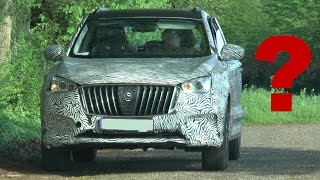 Unbekannter SUV ERLKÖNIG 2016 Borgward BX5  BX7  Unknown prototype spotted SPY VIDEO [upl. by Ynohtona907]