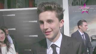 Timothée Chalamet Speaking French Back In 2014 [upl. by Nicolis]