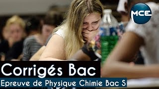 Bac 2015  Physique Chimie  Exercice 1 [upl. by Golda]