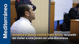 Comienza el juicio contra Alves acusado de violar a una joven en una discoteca [upl. by Bulley]