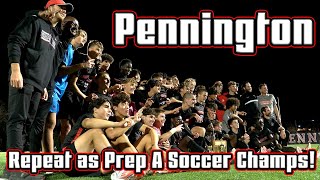 Pennington 6 Hun 1  Prep quotAquot Final  Red Hawks Repeat as Champs [upl. by Allit]