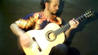 PRUDENCIO SAEZ 37 Ébano Blanco  Flamenco gitarre [upl. by Ecallaw]