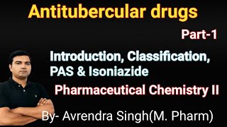 Antitubercular Drugs Part1 Introduction and Classification PAS Isoniazide by Avrendra Singh [upl. by Leandra]