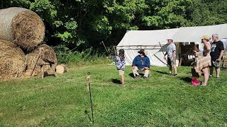 Funtime  Episode 40  Ax Throwing at Backwoods Fest in Thornville Ohio [upl. by Notpmah]