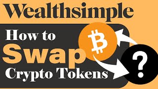 HOW TO SWAP CRYPTO ON WEALTHSIMPLE  STEP BY STEP FULL GUIDE [upl. by Dilahk621]