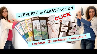 APRENDO  APPRENDO Lapbook quotGli ambientiquot  allegato 3 [upl. by Karlin]