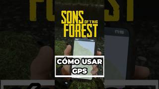 Sons of the Forest  Cómo VER MÁS MAPA en el GPS  2023 GUÍA ESPAÑOL SHORTS [upl. by Franchot]