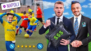 ⚽️🔍 DIVENTO OSSERVATORE Alla RICERCA di GIOVANI TALENTI a NAPOLI con FIUSGAMER [upl. by Oikim]