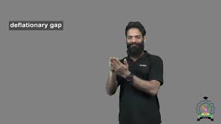 quotDeflationary Gapquot  Indian Sign Language  How to sign [upl. by Berlyn]