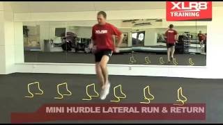 Mini Hurdle Training Drills [upl. by Mauro]