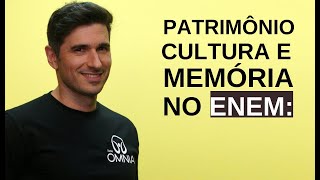 Patrimônio Cultura e Memória no Enem  Brasil Escola [upl. by Barnabe]