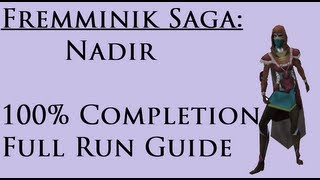 RSMini Fremminik Saga Nadir 100 Completion Guide [upl. by Araid344]