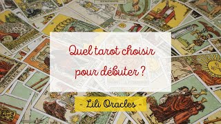 Quel Tarot choisir pour débuter  tarot tarotdemarseille riderwaite cartomancie [upl. by Llertnom]