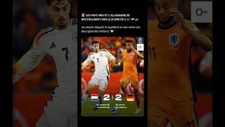 React au match nul Pays bas vs Allemagne 22 paysbas allemagne football react reaction [upl. by Cully]