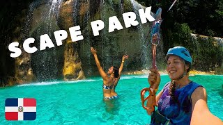 Scape Park at Cap Cana The Best Thing To Do For Adventure Solo Travelers In Punta Cana [upl. by Rora]