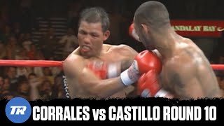 Diego Corrales vs Jose Luis Castillo  Round 10  GREATEST ROUND IN BOXING HISTORY  ON THIS DAY [upl. by Rheinlander]