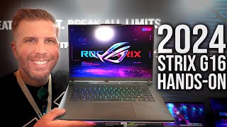 2024 Asus Strix G16 HandsOn Up to i914900HX QHD 240 hz Classic Unicorn RGB Overload [upl. by Tabatha940]