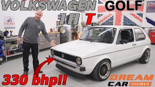 VW Mk1 Golf TURBO 330 BHP [upl. by Christan]