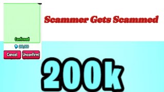 Scamming A ScammerMust Watchps99robloxscammer [upl. by Wistrup]