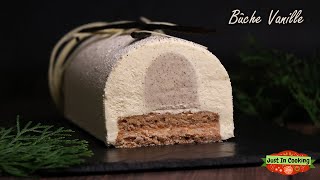 ❅ Recette de Bûche de Noël 100 Vanille ❅ [upl. by Lucinda]