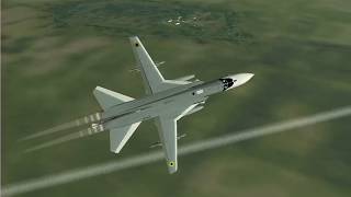 Virtual Fly with Flanker 25 Rokitg [upl. by Kcarb]