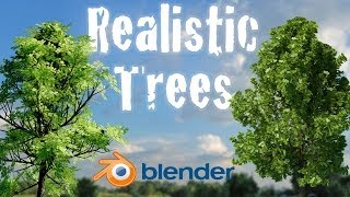 Create Realistic Animated Trees  Beginner Blender Tutorial [upl. by Rehc]