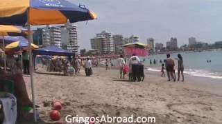 The Beach in Salinas Ecuador [upl. by Colene]