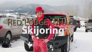 2019 National Finals Skijoring  Red Lodge MT [upl. by Scrivings]